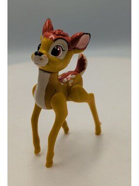 Disney Classic Bambi With Moveable Legs Deer Action Figure Collectible Cake Top